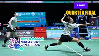 Download Lagu 🔴LIVE QF - Yuki FUKUSHIMA/Mayu MATSUMOTO vs HSU Yin-Hui/LIN Jhih Yun - Petronas Malaysia Open 2026 MP3