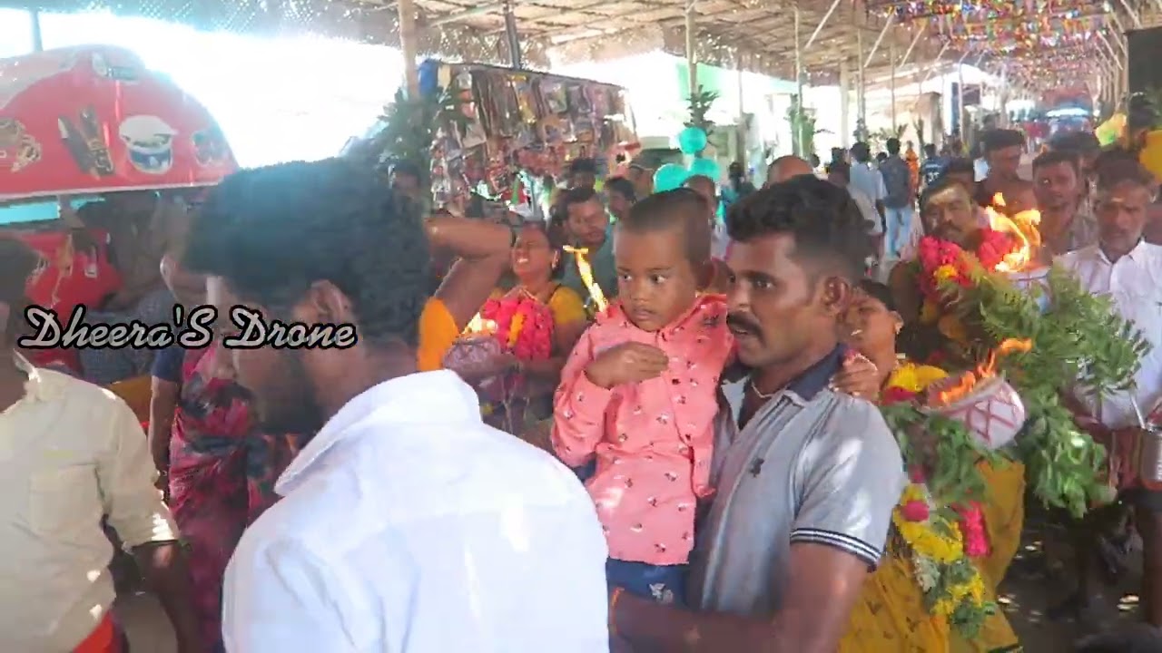 Pallapatti Shri Muthaalamman Kovil Thiruvizha 2022 | Day-2 | Dheera'S Drone 🦅📽