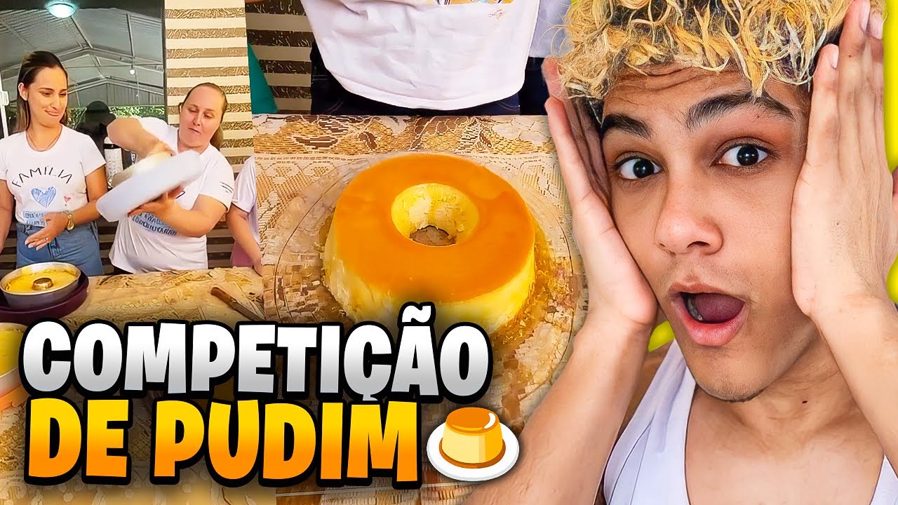 A MAIOR COMPETIÇÃO DE PUDIM QUE VOCÊ JÁ VIU!