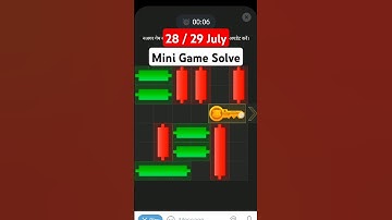 29 July Hamster Kombat Mini Game Solved ? Hamster Kombat Daily Cipher and mini game.