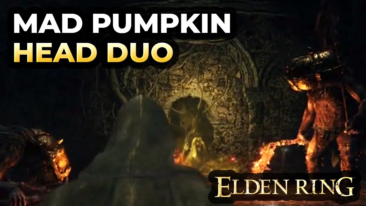 Elden Ring: Mad Pumpkin Head Duo - Boss Fight with Torrent