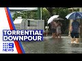 Massive rainfall causes chaos across south east QLD | Nine News Australia