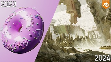 My 1 Year Blender Progression