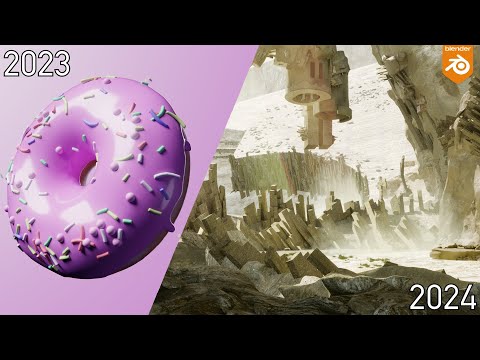 My 1 Year Blender Progression