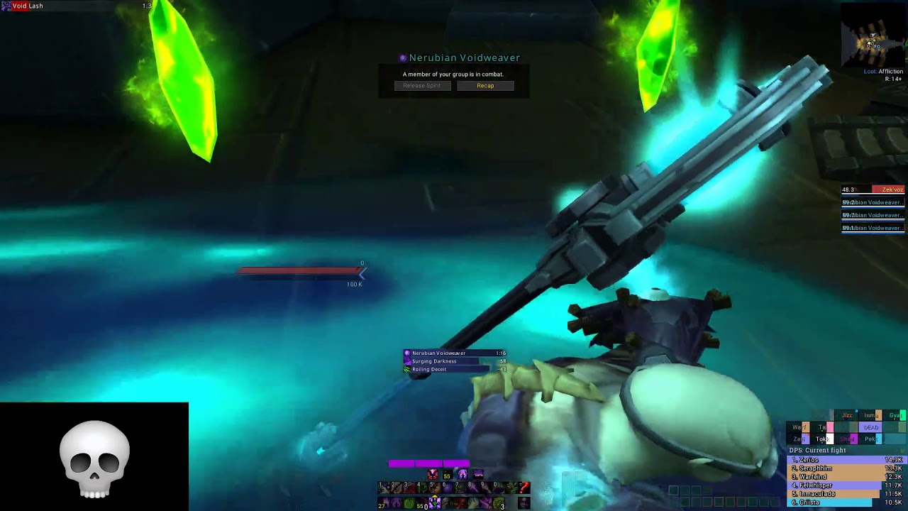 Taking Surging Darkness To the Face