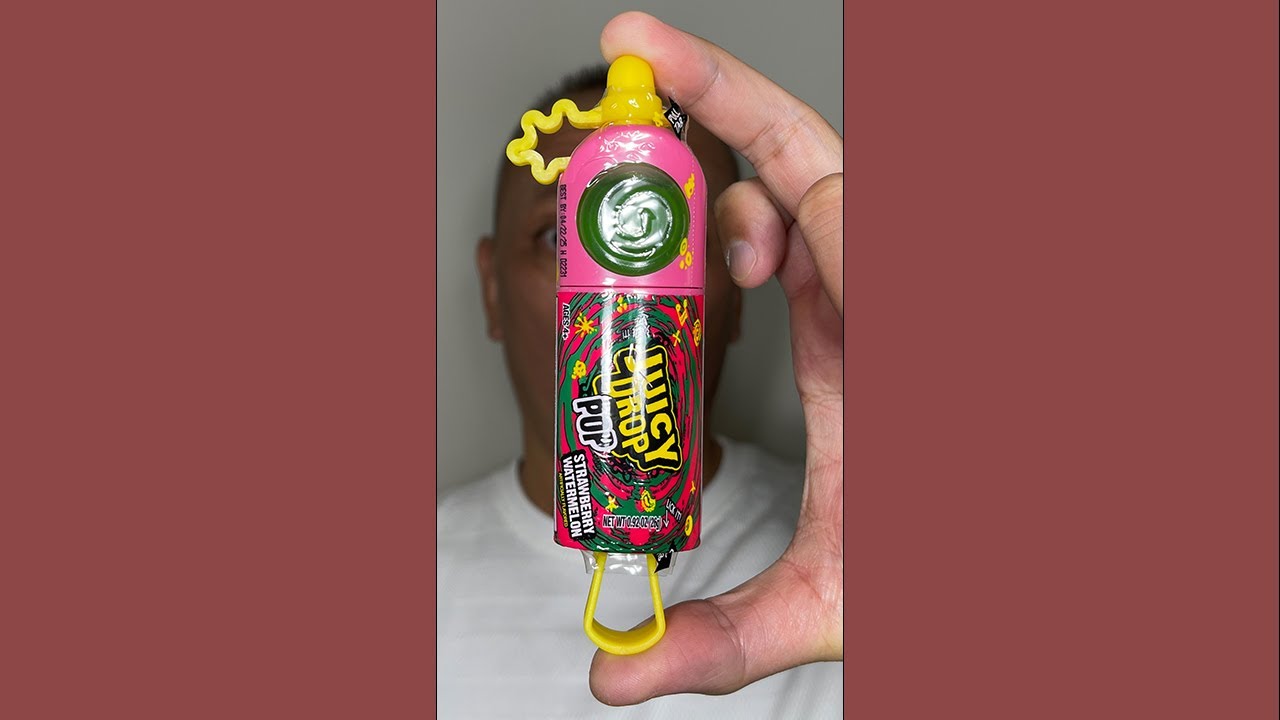 👂 ASMR JUICY DROP LOLLIPOP CANDY STRAWBERRY-WATERMELON FLAVOR AND EATING SOUNDS👂NO TALKING👂