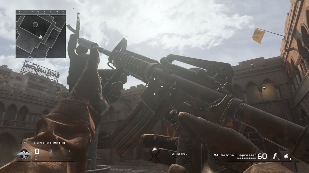 Call of Duty MWR M4 Carbine Gameplay [4K] (No Commentary)