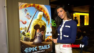 Ellie Zeiler, Who Voices Pattie, At The Premiere Of Epic Tales In Los Angeles