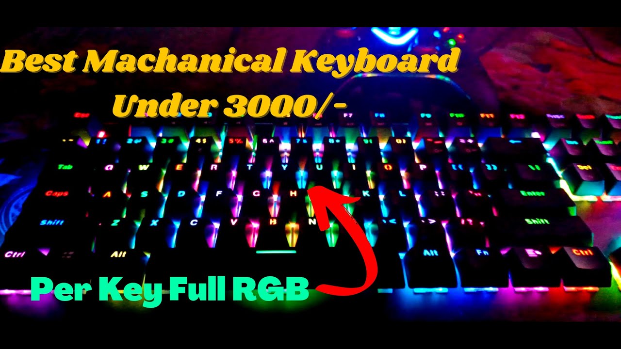 BEST MECHANICAL GAMING KEYBOARD UNDER 3000 UNBOXING BEST GAMING