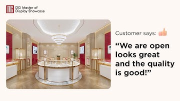 Customer says: “We are open，looks great and the quality is good!”