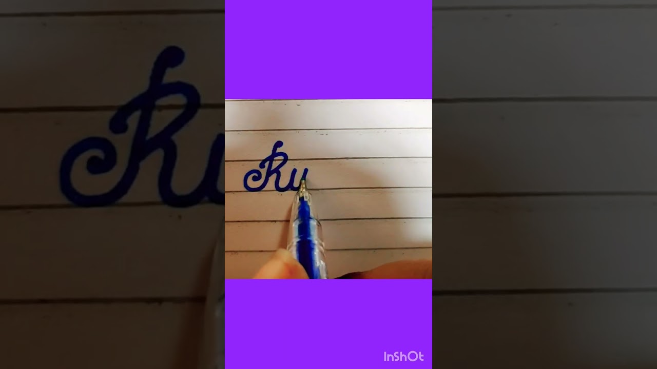 Writing name 