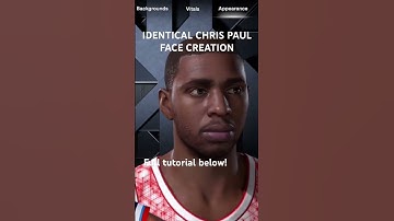 IDENTICAL CHRIS PAUL FACE CREATION 2K26