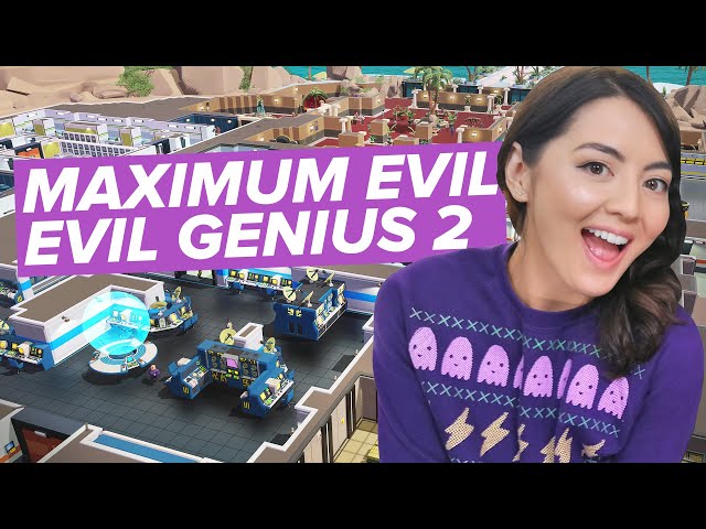 MAXIMUM EVIL in Evil Genius 2 😈 Jane Builds Her Perfect
