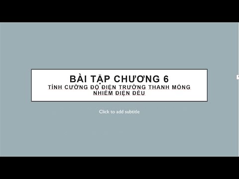 Video Vật Lý A1_Quả cầu nhiễm điện đều_Cường độ điện... - youtube