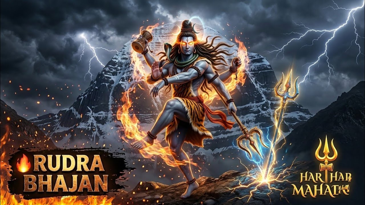 RUDRA BHAJAN 🔱 Har Har Mahadev | Powerful Shiv Tandav Bhajan | Om Namah Shivaya | Mahakaal Bhakti