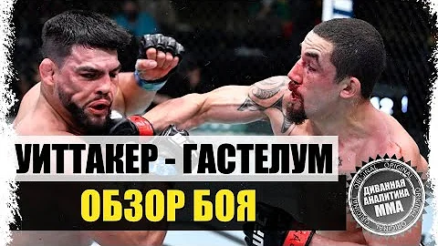 В ОДНУ КАЛИТКУ! Роберт Уиттакер - Келвин Гастелум I ОБЗОР БОЯ на UFC Vegas 24