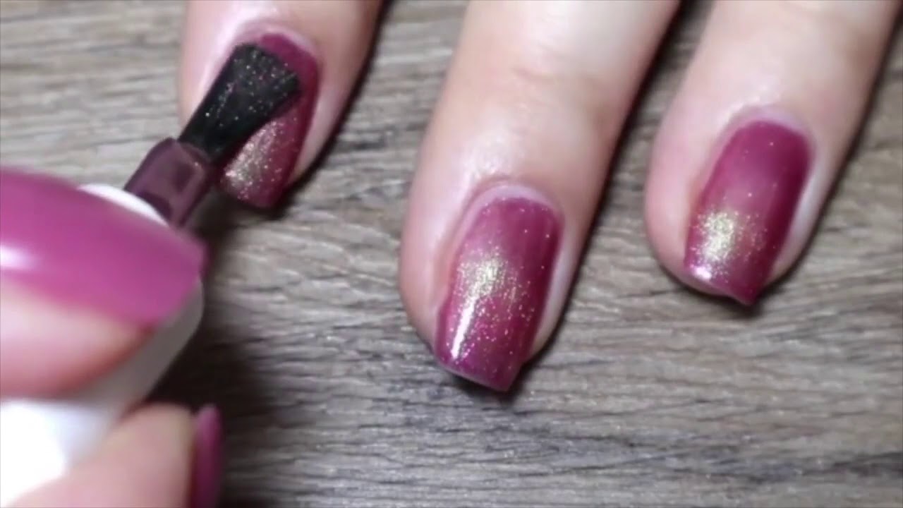 How to apply magnetic nail polish? - YouTube