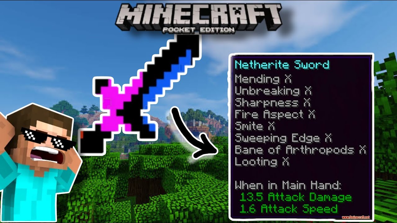 MAX ENCHANTMENT ADDON FOR MINECRAFT PE (1.20+) MAXIMET BOOKS FOR