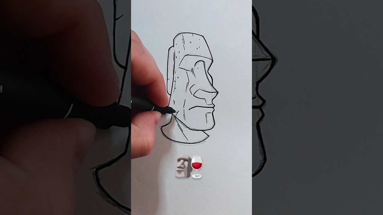 Como desenhar um MOAI em 20 etapas 