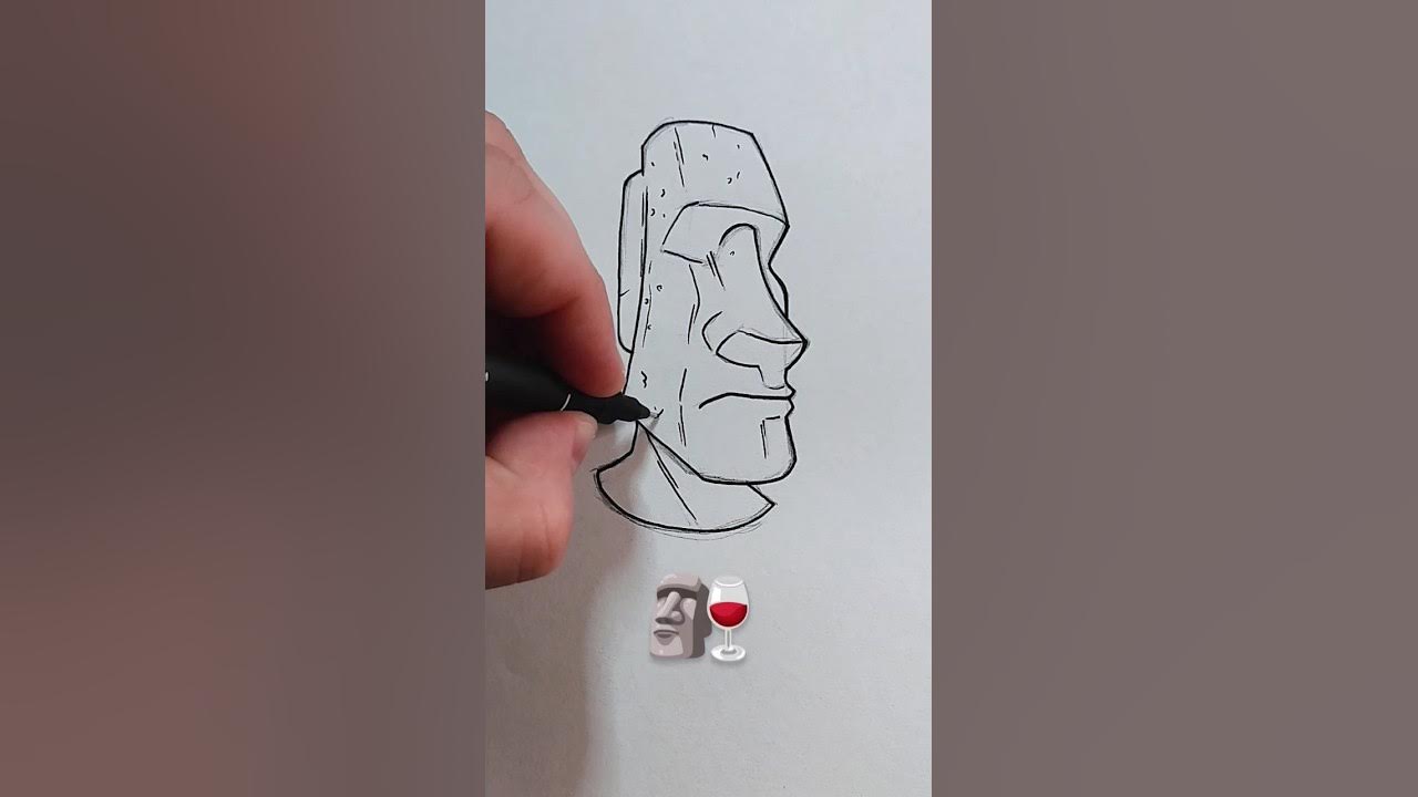 Fino señores, Fino Señores /🗿 Moai Head Emoji and 🍷 Wine Glass Emoji