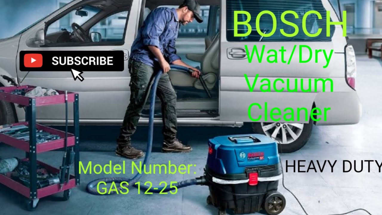 BOSCH Professional Wet/Dry Vacuum Cleaner Model NumberGAS 1225 HEAVY