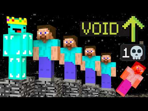 Minecraft But, Every Time A Player Dies Void Rises...