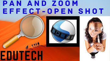 Pan and Zoom Effect using Openshot | Zoom effect of the Image