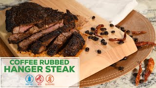 Air fryer grilled steak