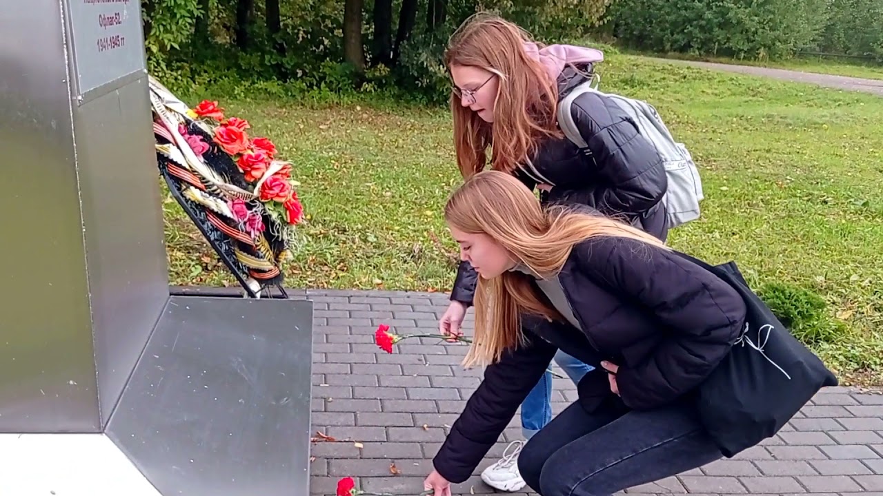 Возложение и благоустройство Памятного знака узникам лагеря Офлаг-52