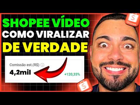 Usei essa estratégia e viralizei na SHOPEE VÍDEO nas últimas postagens como Afiliado.