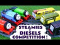 Thomas and Friends Steamies v Diesels Competition Story