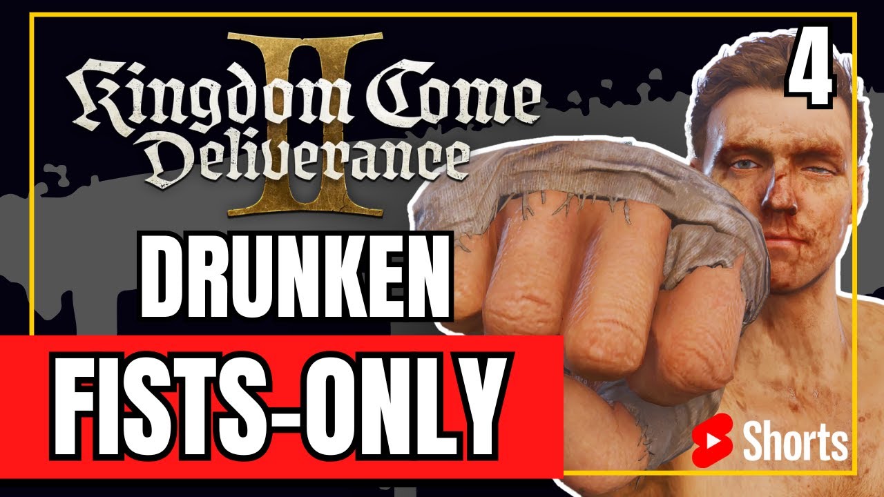 Booze-Fueled FISTS! 🍺👊'Drunken Master' Playthrough - Kingdom Come Deliverance 2 Unarmed KCD2 