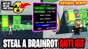 [LENNON HUB🔥] Steal a Brainrot SCRIPT *NO KEY* (ROBLOX) | NEW ANTI HIT,  PERM DESYNCN FLY TO BASE