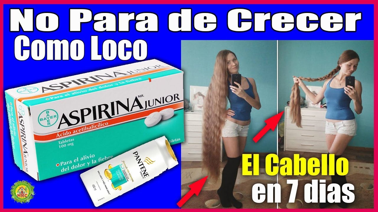 naturaleza definicion Ponle Aspirina al Shampoo y Tu Cabello Crecerá Hasta los Tobillos, se Alarga como si estuviera Loco
