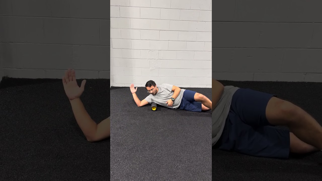 Latissimus Dorsi Trigger Point Release with Foam Roller
