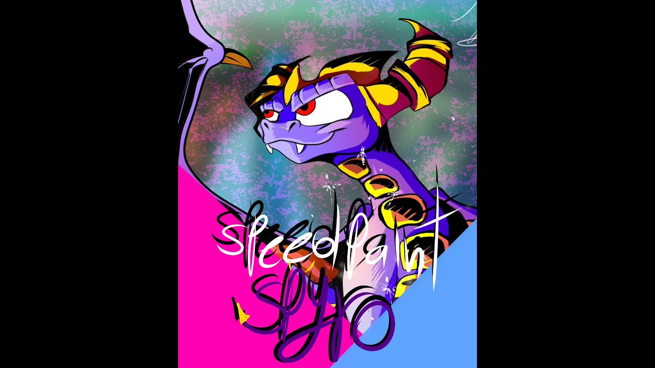SPEEDPAINT: skylanders spyro