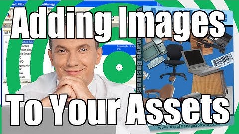 AssetManage asset tracking software   adding images to your assets