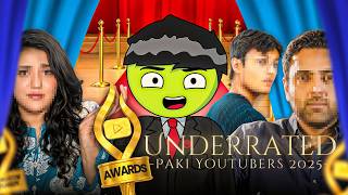 Hidden gems in YouTube Pakistan! 🗿 Underrated YouTubers Awards 2025 🏆