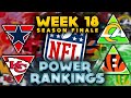 The Official 2021 NFL Power Rankings Week 18 Edition (REGULAR SEASON FINALE) || TPS