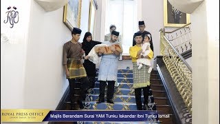 Majlis Berandam Putera Sulung Tmj Selamat Dilangsungkan