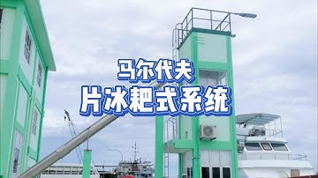 Maldives flake ice machine rake system project