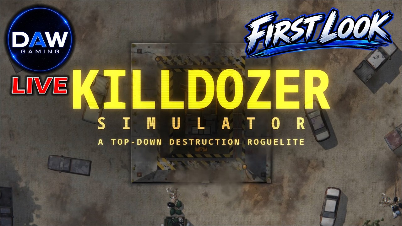 LIVE: Killdozer Simulator Demo - First Look - YouTube