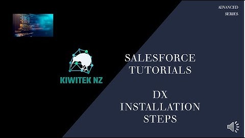 How to install Salesforce DX and CLI