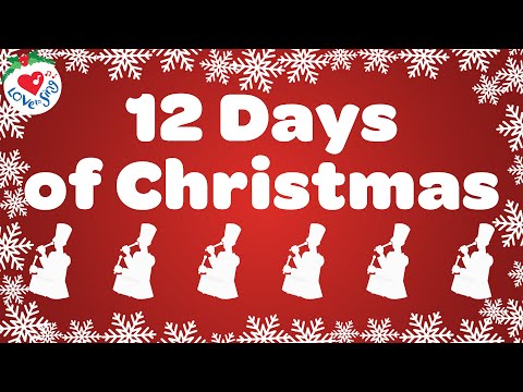 12 Days of Christmas with Lyrics 🎄 Christmas Songs and Carols
