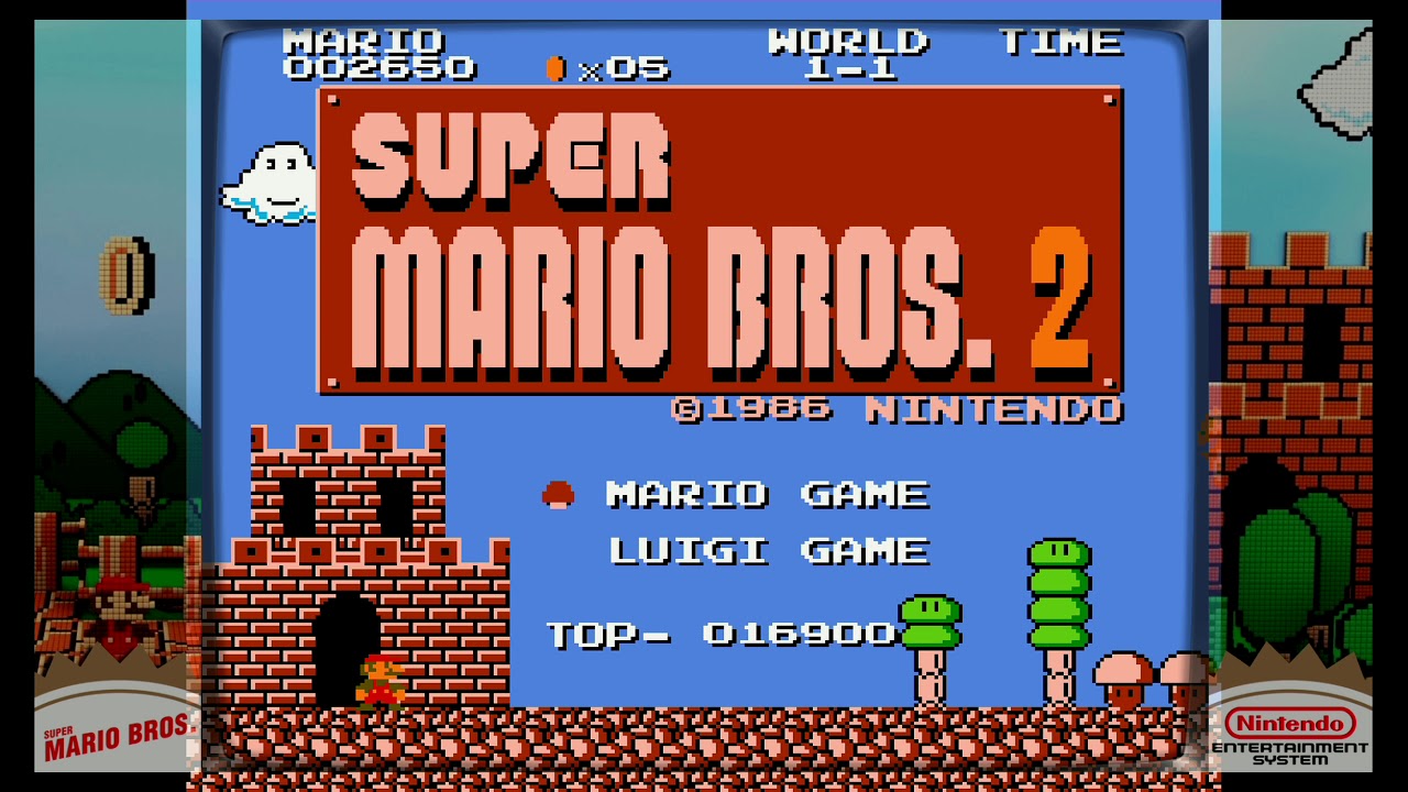 Super Mario Bros 2 The Lost Levels 1986 - YouTube