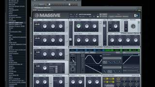 Wobble tutorial for Fruityloops using the (Massive VST)