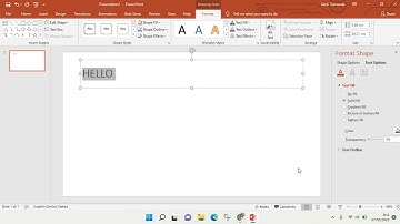 Create Gradient Text Effect In Microsoft PowerPoint NEW UPDATE October 2022