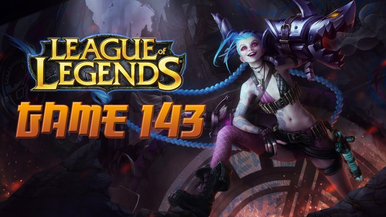 League of Legends Game 143 - Jinx 2v5 - YouTube