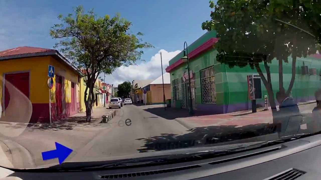 Driving to Charlie's Bar, Aruba - YouTube