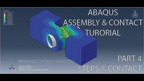 ABAQUS #6 - Two hinges connected with a pin - PART 4